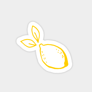 Inky Lemons - Yellow Sticker